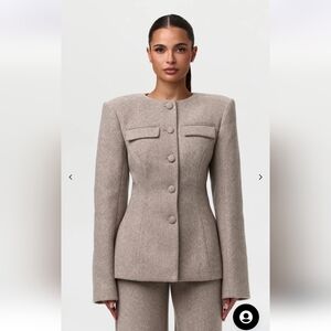 Naked Wardrobe Suited Button Up Blazer. New In Bag